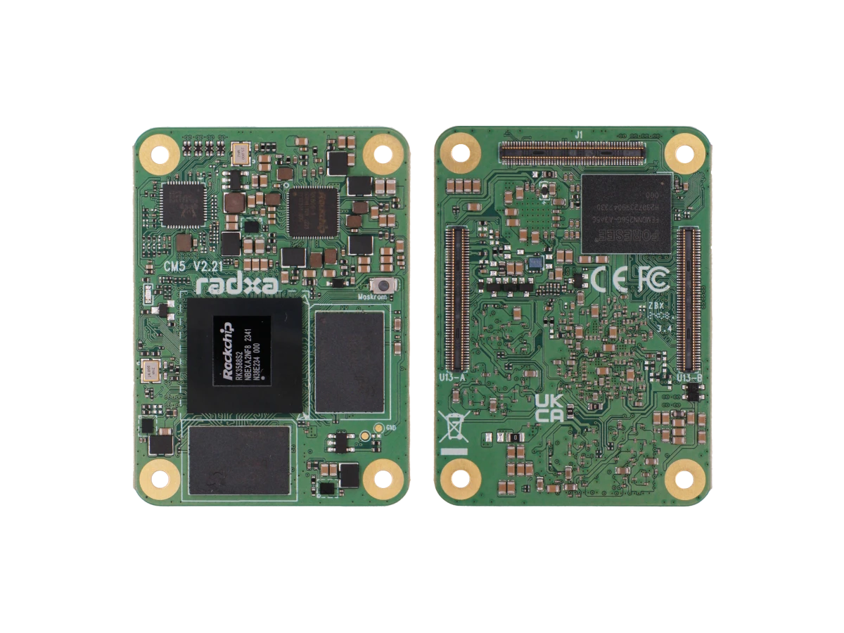 Radxa CM5 (on RPi CM4 Boards)